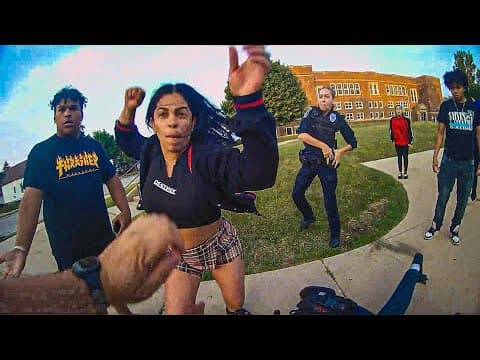 Entitled Brat and Her Boyfriend Find Out Laws Apply to Them thumbnail