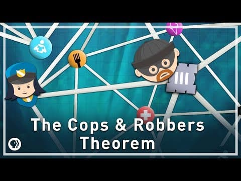 What Is the Cops and Robbers Theorem in Graph Theory? thumbnail