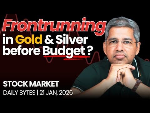 More Pain Expected Ahead? Gold & Silver Front-running before Budget? Capital Stocks Fall | Alok Jain thumbnail