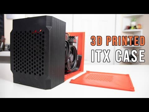 How to Build a DIY 3D Printed Mini ITX Case thumbnail