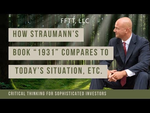 How Straumann’s book “1931” compares to today’s situation, etc. thumbnail
