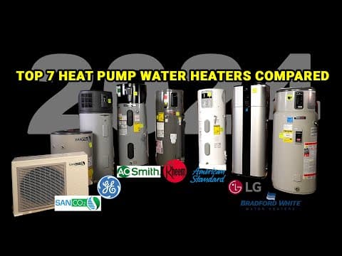 2024 Top 7 Heat Pump Water Heaters Compared thumbnail