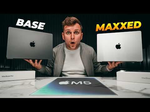 $1600 vs $2300 M5 MacBook Pro - Is the Upgrade Worth it? thumbnail