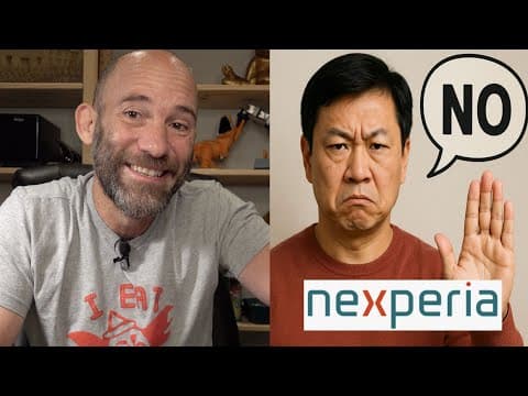 Nexperia in China Ignores Dutch HQ -- Europe Seizing Chinese Company Creates Disaster for EU thumbnail