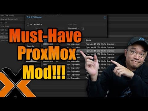 How to Pass Through Integrated GPU to Proxmox VM thumbnail