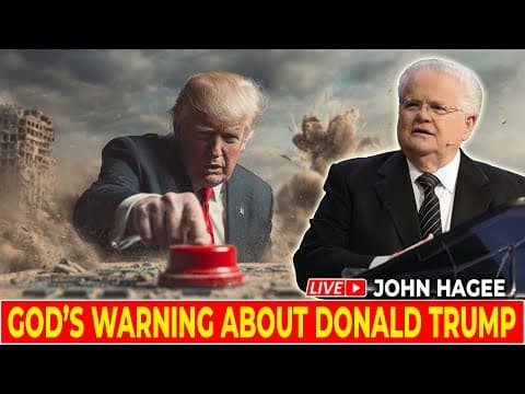 John Hagee 2026 🔴 God’s Warning About Donald Trump 🙏✝ Pastor John Hagee Latest Sermon Today thumbnail