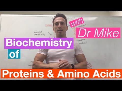 Proteins & Amino Acids | Biochemistry thumbnail