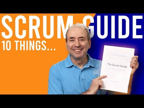 SCRUM GUIDE: Top 10 Things to Know thumbnail