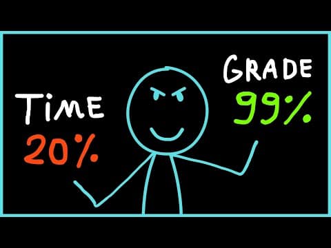 How to STUDY so FAST it feels like CHEATING thumbnail