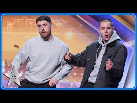 Best friends Harry & Lewis give an EFFORTLESS performance! | Auditions | BGT 2025 thumbnail