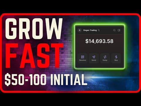 The BEST Scaling Strategy For A SMALL Memecoin Portfolio thumbnail