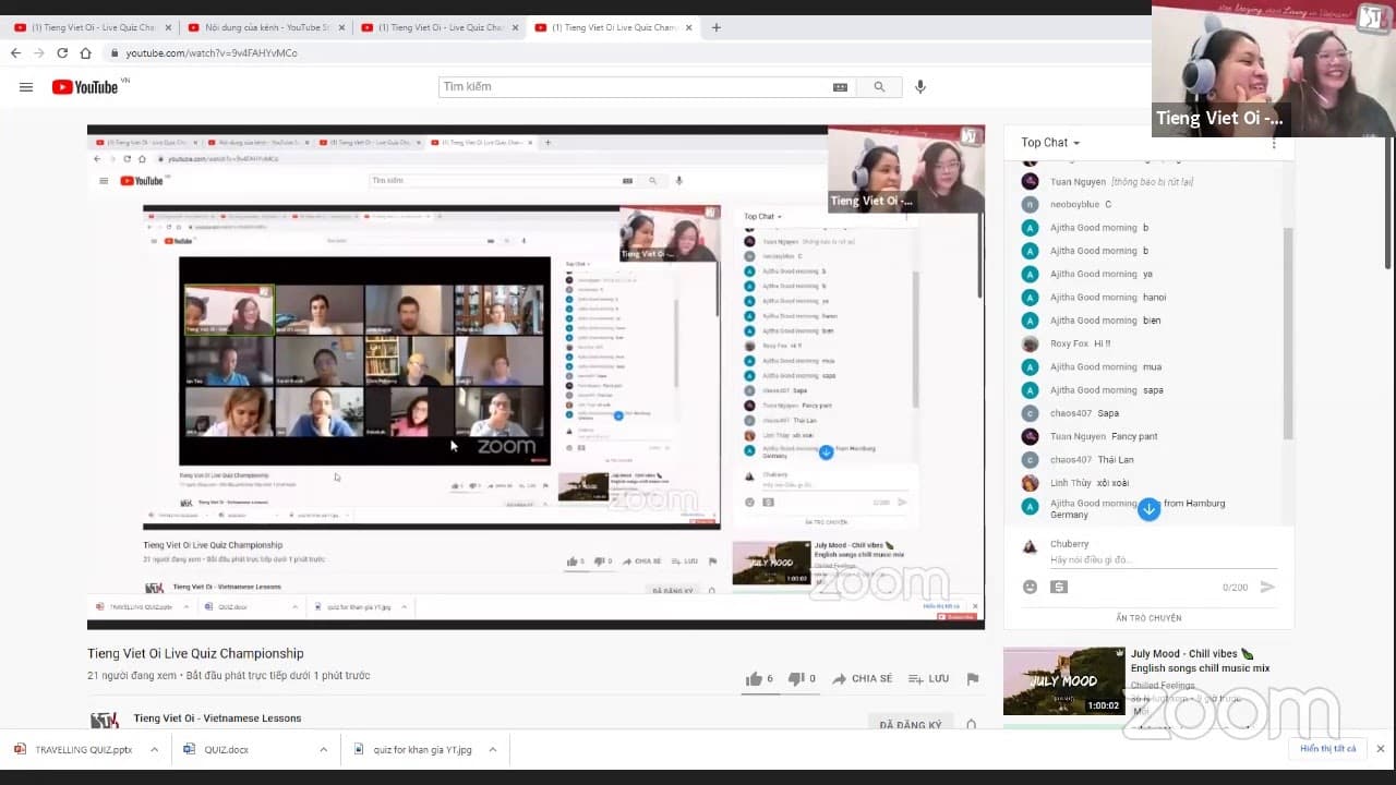 YouTube video player