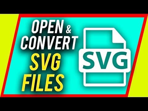 How to Open and Convert a SVG File thumbnail