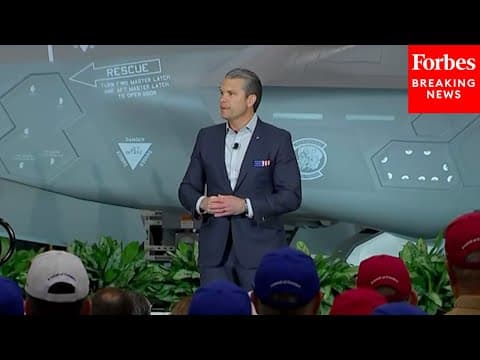 Pete Hegseth Delivers Address To Lockheed Martin Plant On Future Of American Military Manufacturing thumbnail