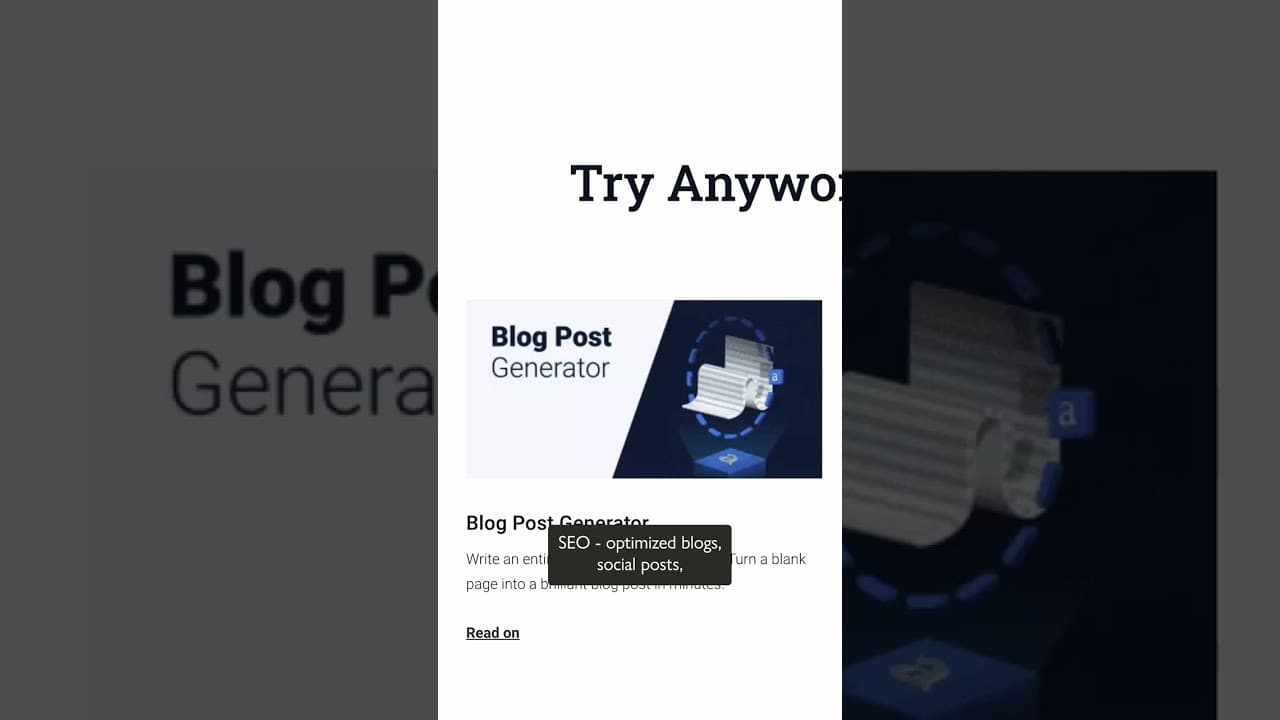YouTube video player
