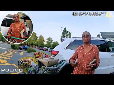 Police Surprise Woman After She Steals $1,000 Worth of Groceries thumbnail