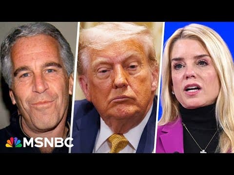 Bondi's refusal to release Epstein files creating 'rupture' within MAGA base: Journalist thumbnail