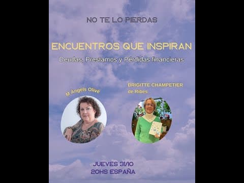 ENTREVISTA a Brigitte "DEUDAS, PRÉSTAMOS y PÉRDIDAS FINANCIERAS" por M Ángels Olivé. INSCONSFA thumbnail