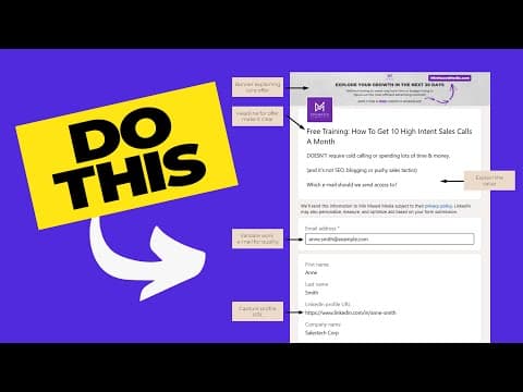How To Use LinkedIn Lead Gen Form Ads thumbnail
