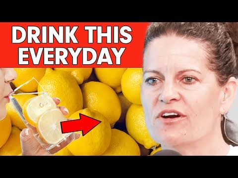 The REAL REASON You Should Drink LEMON WATER Everyday thumbnail