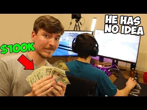 Donating $100,000 To Shroud In Real Life thumbnail