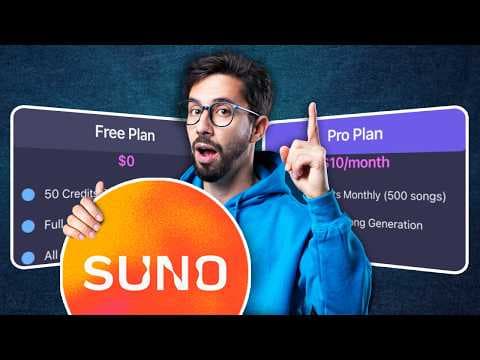 Suno AI: Can You Actually Monetize Your Music? (Free vs. Paid Explained) thumbnail