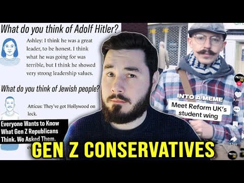 Gen Z Conservatives are SCARY (and still can't get women to date them) thumbnail