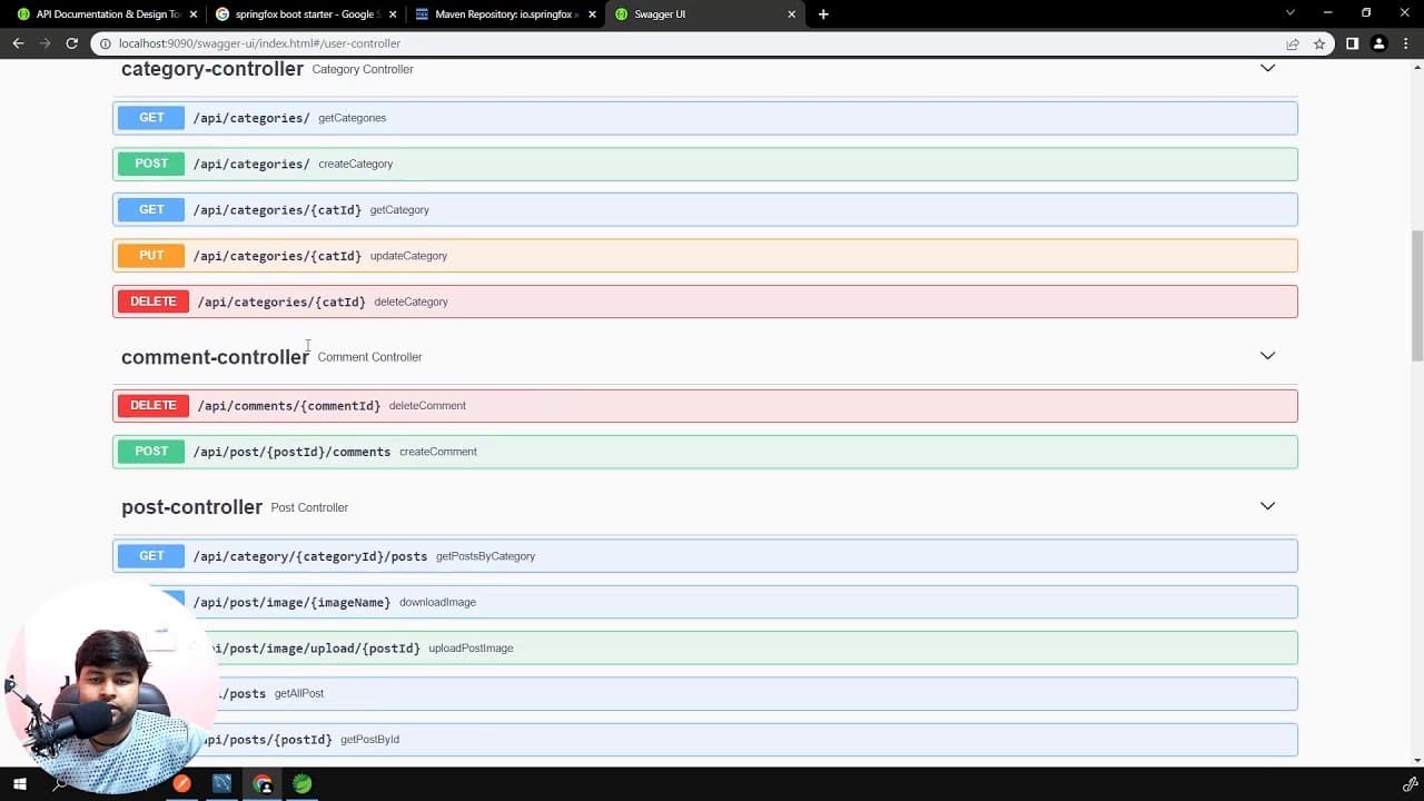 YouTube video player