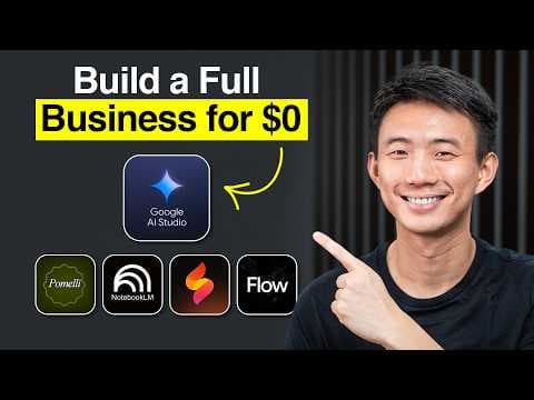 How Google’s FREE AI Tools Can Build a Full Business in 1 Day (Use Them Before 2026) thumbnail