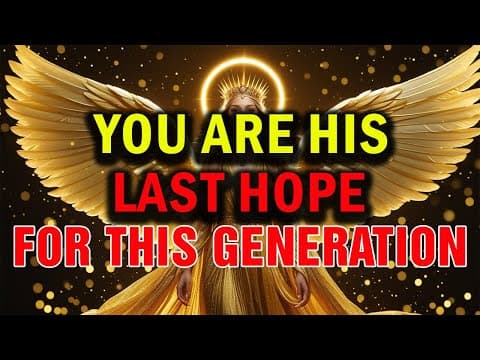 CHOSEN ONES: GOD’S OUT OF OPTIONS—SO HE’S SENDING YOU! 👑🔥 thumbnail