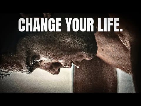 YOU HAVE TO STOP BEING LAZY AND CHANGE YOUR LIFE. thumbnail