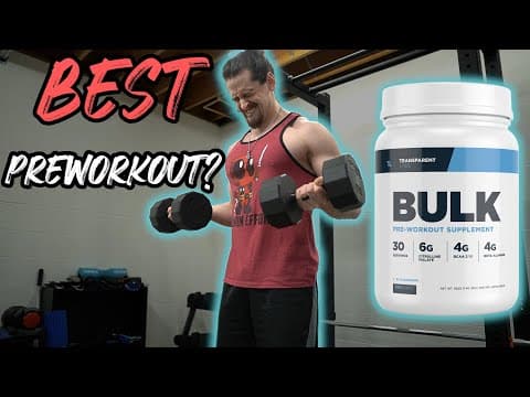 Is Transparent Labs Bulk Pre-Workout Worth It? thumbnail