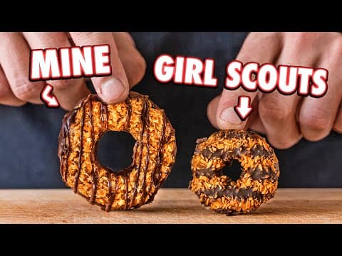 Making Girl Scout Cookies At Home: Samoas | But Better thumbnail