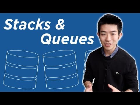 Introduction to Stacks and Queues (Data Structures & Algorithms #12) thumbnail