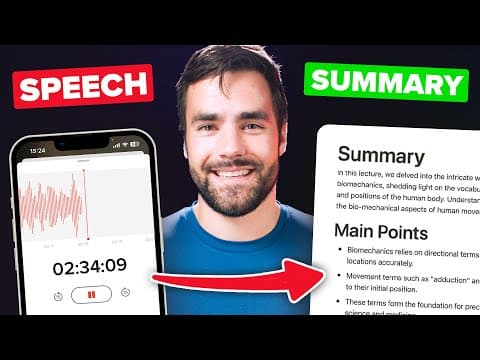 How to Turn Voice Memos Into Notion Notes thumbnail