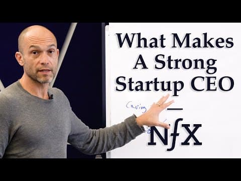 What Makes a Strong Startup CEO (Startup Mini-Series) thumbnail