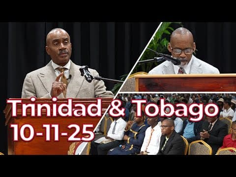 First Church TOG Broadcast October 11th, 2025 Saturday PM Edited With Scriptures Trinidad & Tobago thumbnail