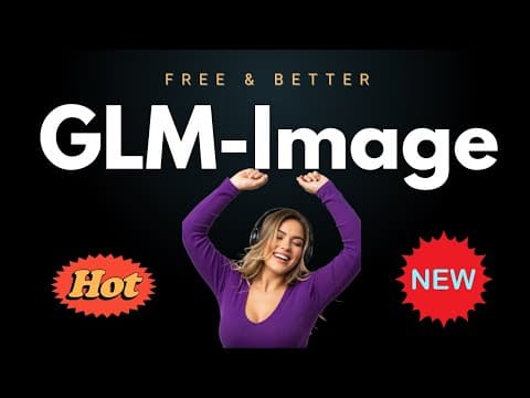 GLM-Image: Full Breakdown + Install Guide | Open-Source Text Rendering Beast thumbnail