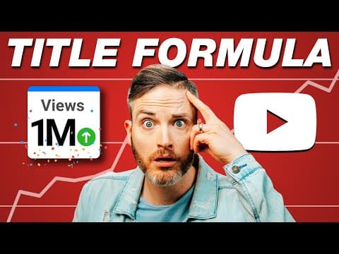How to Write Better YouTube Titles & Get More Views! thumbnail