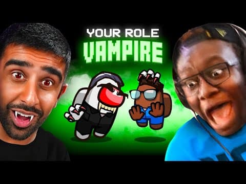 SIDEMEN AMONG US VAMPIRE ROLE: BITE EVERYONE TO WIN thumbnail