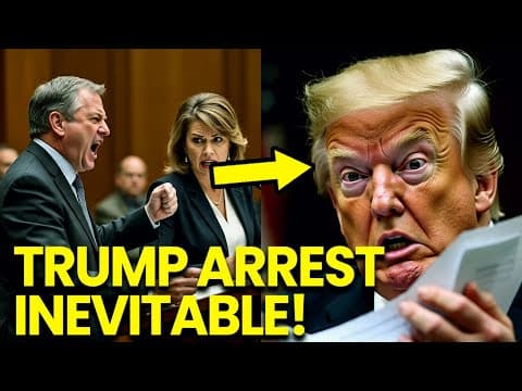 Trump ARREST ALERT as Witness Reveals TREMBLING EVIDENCE thumbnail