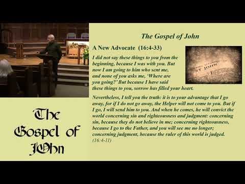41. A New Advocate (John 16:4-33, 3/3/2024) thumbnail
