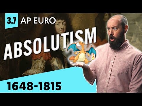 The Rise of ABSOLUTISM, Explained [AP Euro Review—Unit 3 Topic 7] thumbnail
