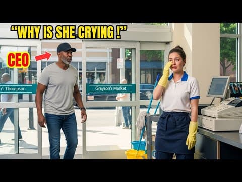 Undercover Black CEO Walks Into His Store, Finds the Janitor Crying — And the Truth Is Worse thumbnail