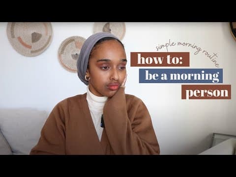 How to Maximize Morning Productivity Effectively thumbnail