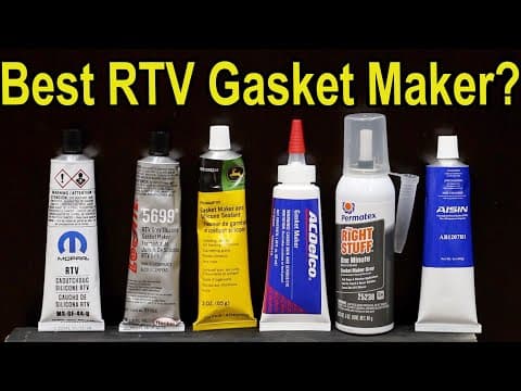 Best RTV Gasket Maker? Permatex, MOPAR, Toyota, Hondabond, John Deere, Loctite, AISIN, Pro Seal thumbnail
