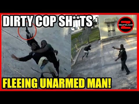 Unarmed Man Sh*t by Police After Discarding Weapon Over Fence! thumbnail