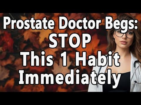 Over 60? 1 Worst Habit That Makes Your Prostate Grow — Stop It Now! | Advice For Elderly thumbnail