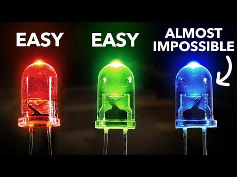What Challenges Did Shūji Nakamura Overcome to Create the Blue LED? thumbnail