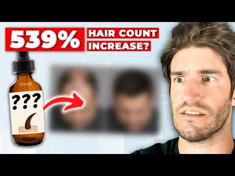 Clascoterone: 539% More Hair, No Systemic Effects. Is Baldness Over? thumbnail
